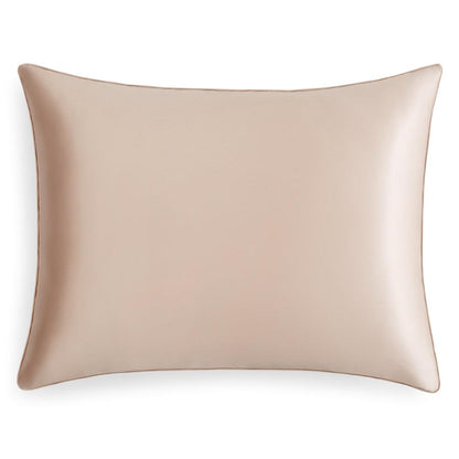 Mulberry Silk Pillowcase with Classic Piping