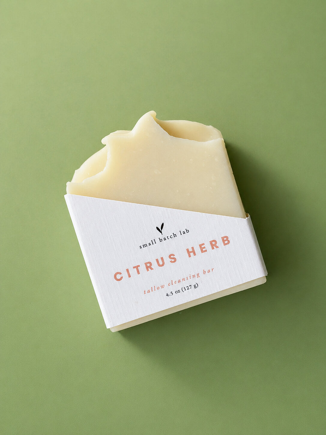 Citrus Herb Tallow Cleansing Bar