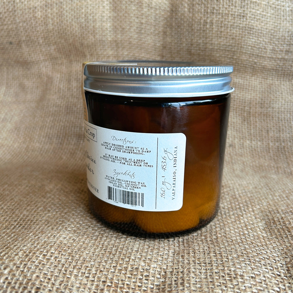 Creme de la Crop Zoe's Choice Lavender Hair Conditioner Argan Oil