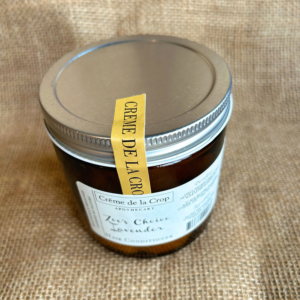 Creme de la Crop Zoe's Choice Lavender Hair Conditioner Argan Oil