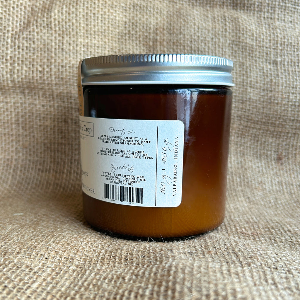 Creme de la Crop Lemongrass Hair Conditioner Argan Avocado Oil
