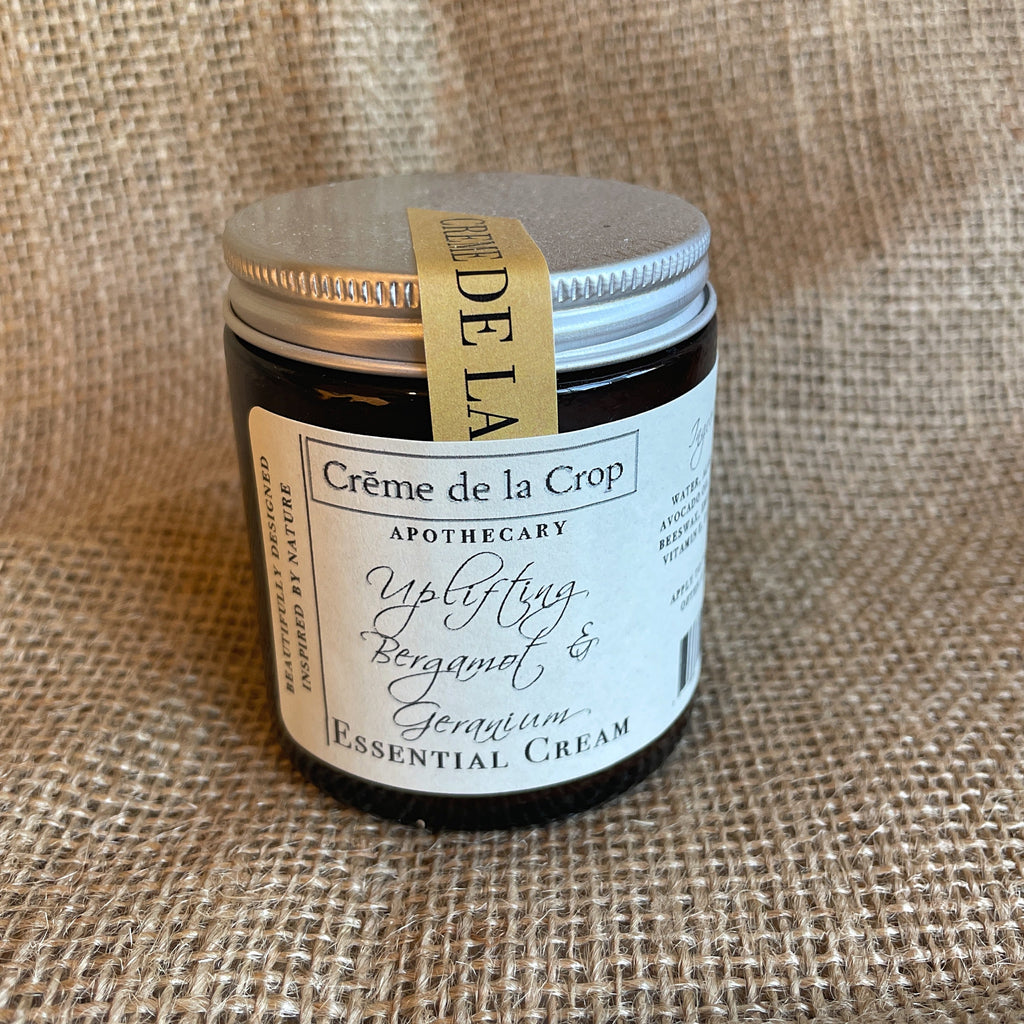 Creme de la Crop Essentials Skin Cream Bergamot Geranium Moisturizer