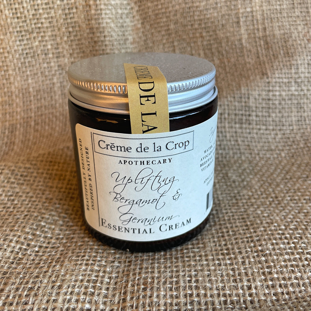 Creme de la Crop Essentials Skin Cream Bergamot Geranium Moisturizer