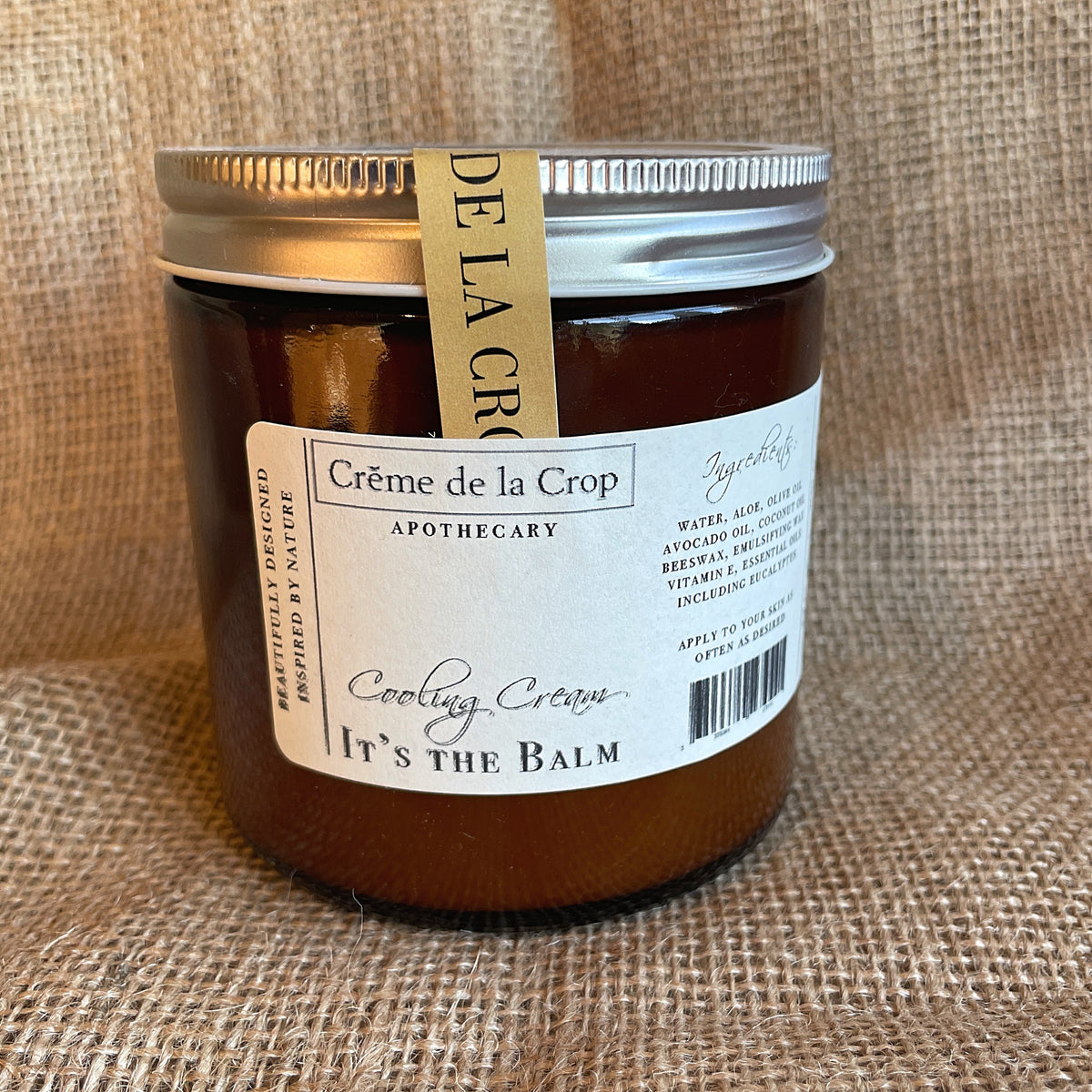 Creme de la Crop Hair Body Balm Beeswax Avocado Oil Moisturizer