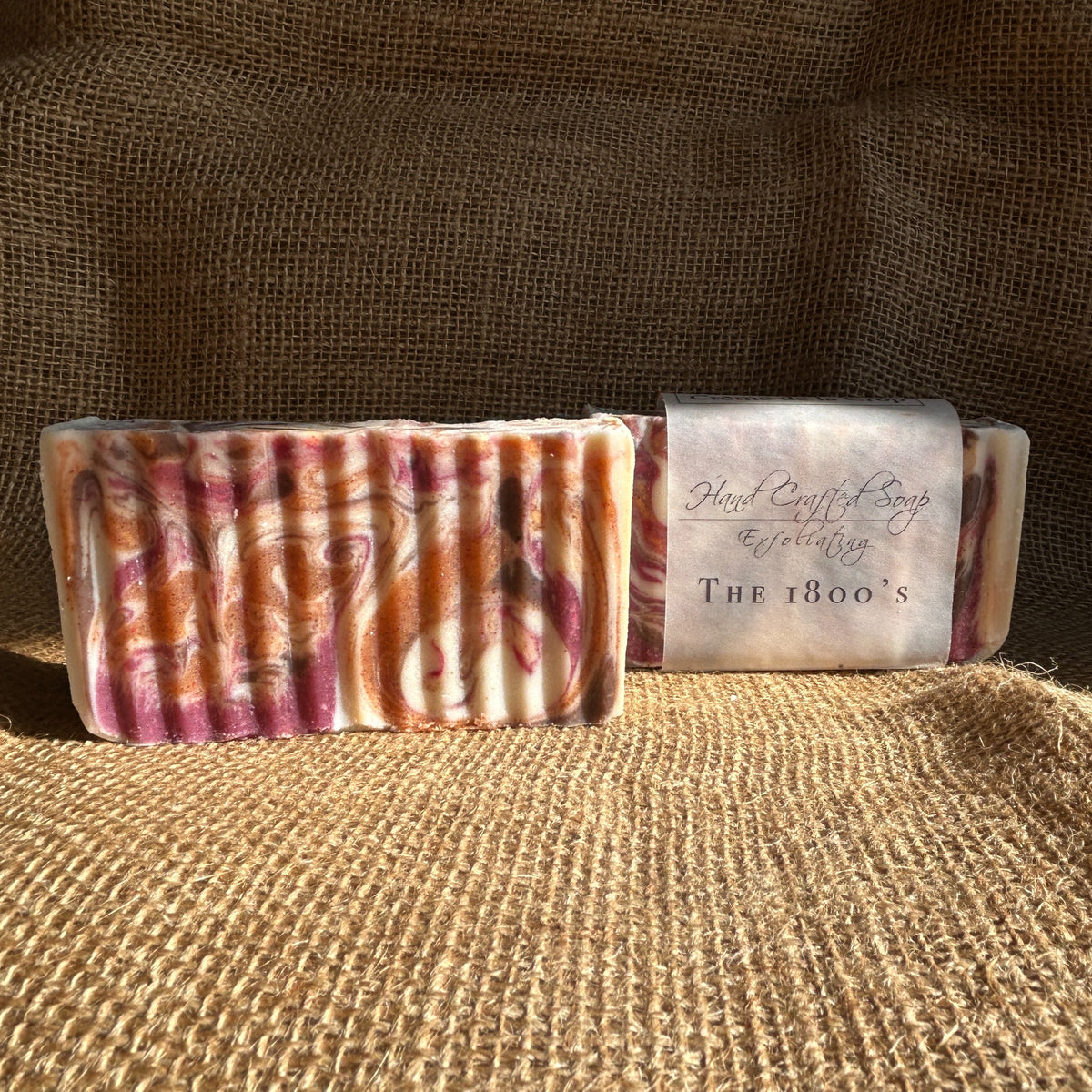 Creme de la Crop Manhattan Cherry Exfoliating Soap Bar Walnut Shell