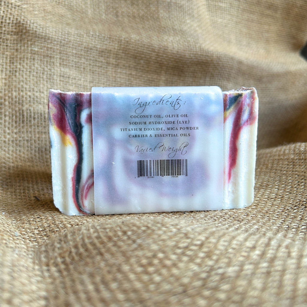 Creme de la Crop Cherry Limone Handmade Soap Bar Black Cherry Lemon