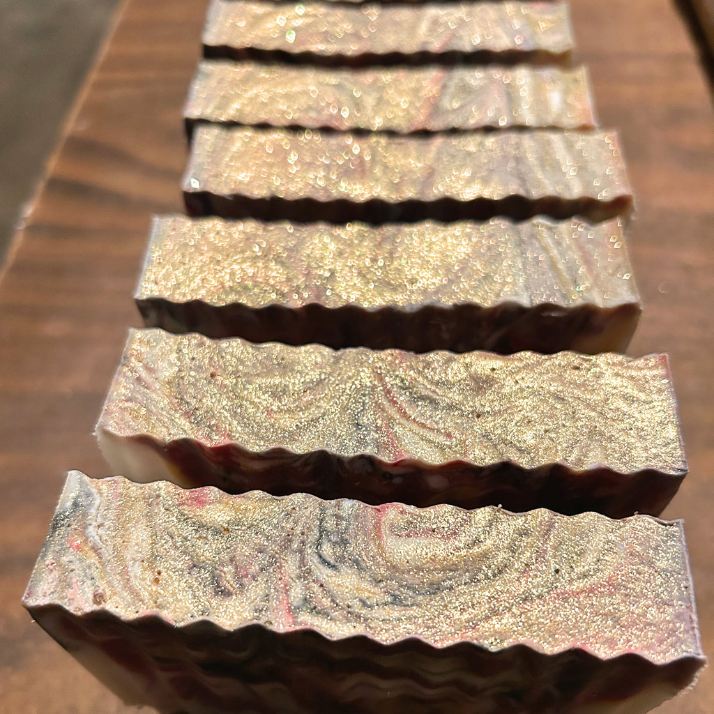 Creme de la Crop Cherry Limone Handmade Soap Bar Black Cherry Lemon