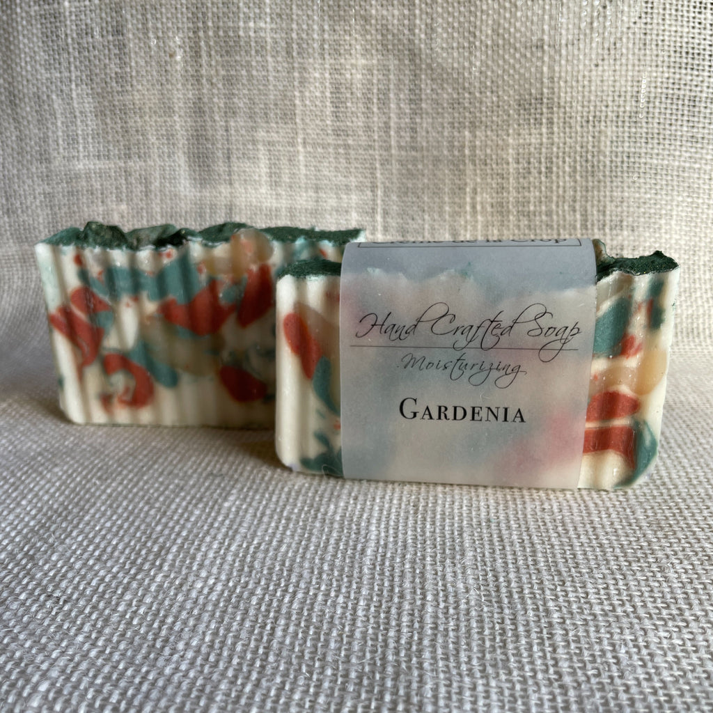 Creme de la Crop Gardenia Soap Bar Olive Coconut Oil Floral Scent