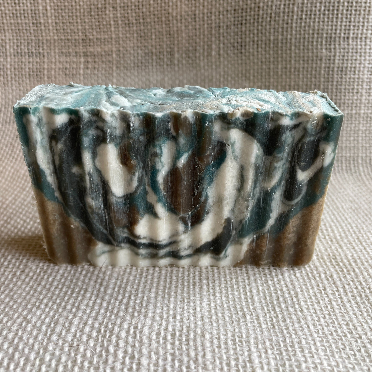 Creme de la Crop Juniper Goat Milk Soap Bar Bentonite Clay Charcoal