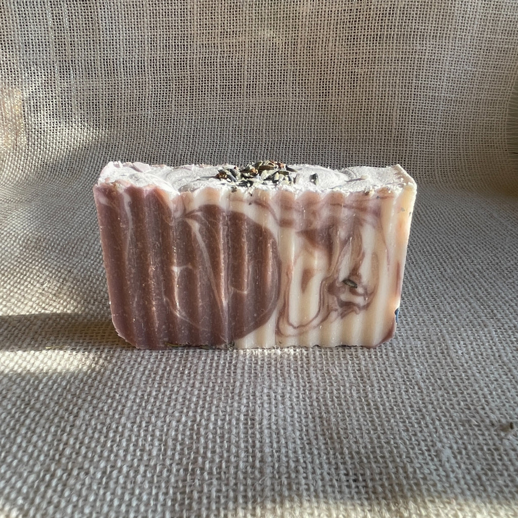 Creme de la Crop Lavender Goat Milk Soap Bar Olive Coconut Oil