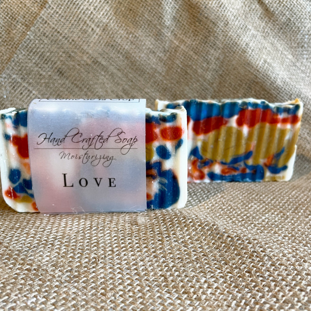 Creme de la Crop Love Soap Bar Black Currant Jasmine Handmade