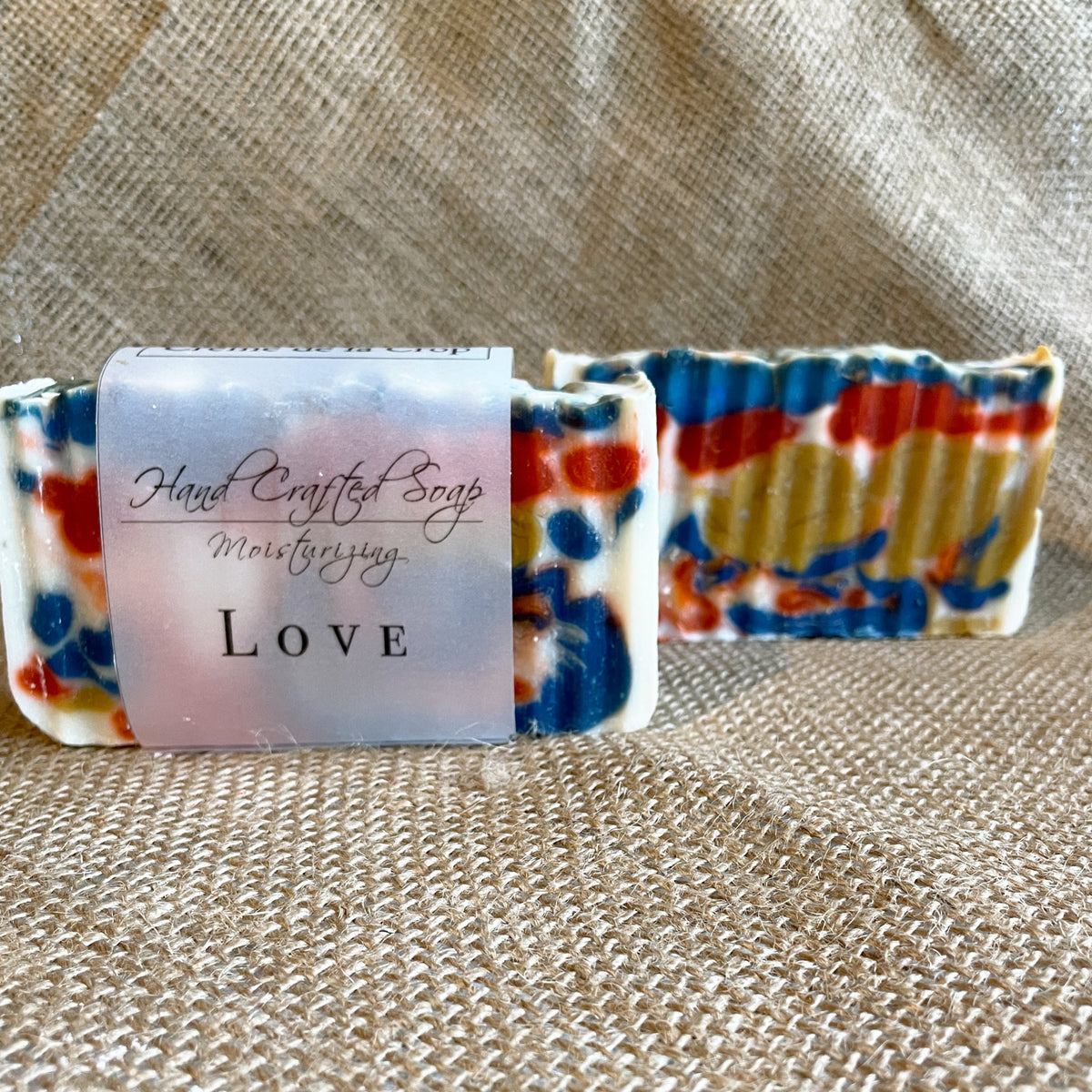 Creme de la Crop Love Soap Bar Black Currant Jasmine Handmade