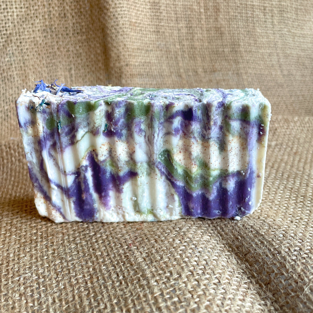 Creme de la Crop Nina Exfoliating Handmade Soap Bar Walnut Shell