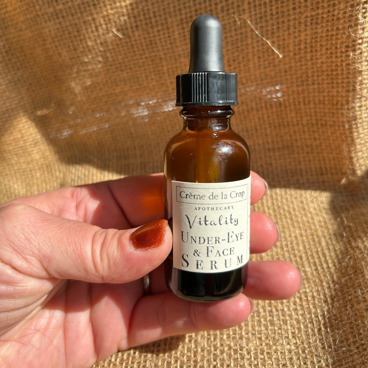 Creme de la Crop Vitality Under Eye Face Serum Avocado Oil 1 oz