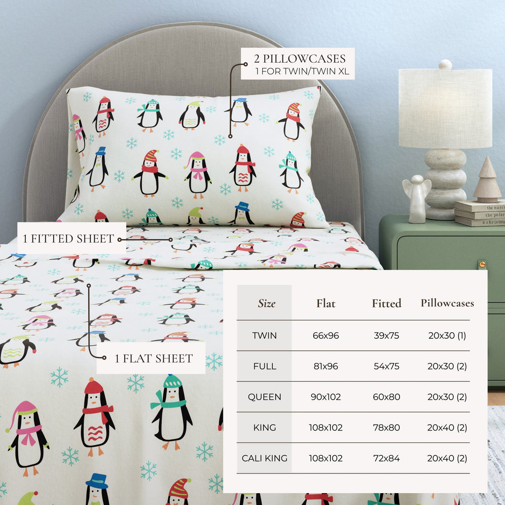 Turkish Cotton Flannel Sheet - Stratton Collection