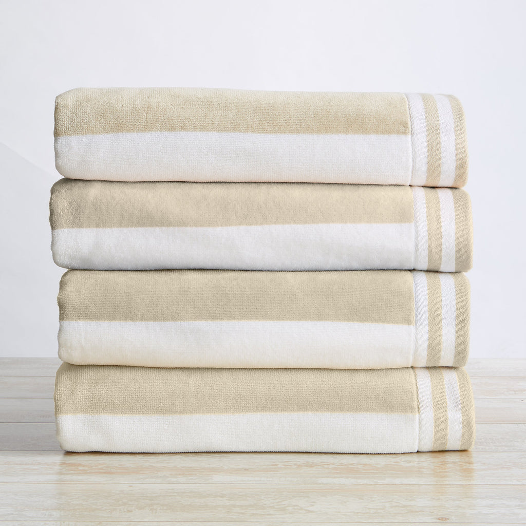 Striped Cabana Beach Towel - Edgartown Collection