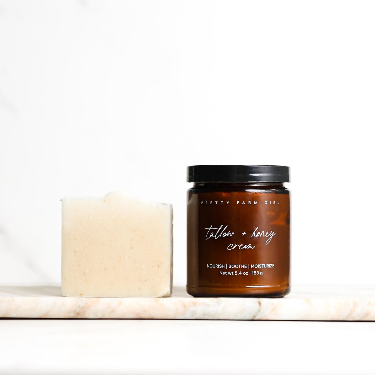 Gentle Care Duo — Tallow Body Butter & Buttermilk Soap