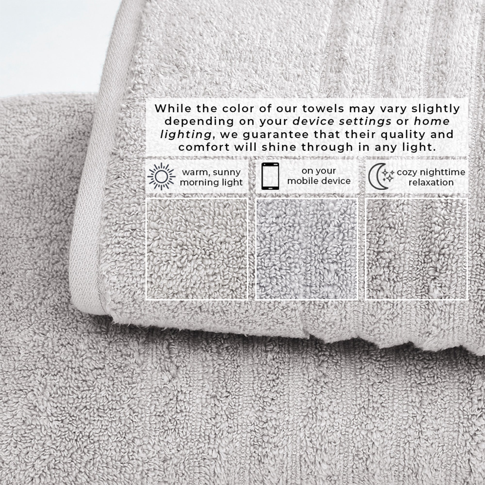 Luxury Combed Cotton Bath Towel Set - Karina Collection