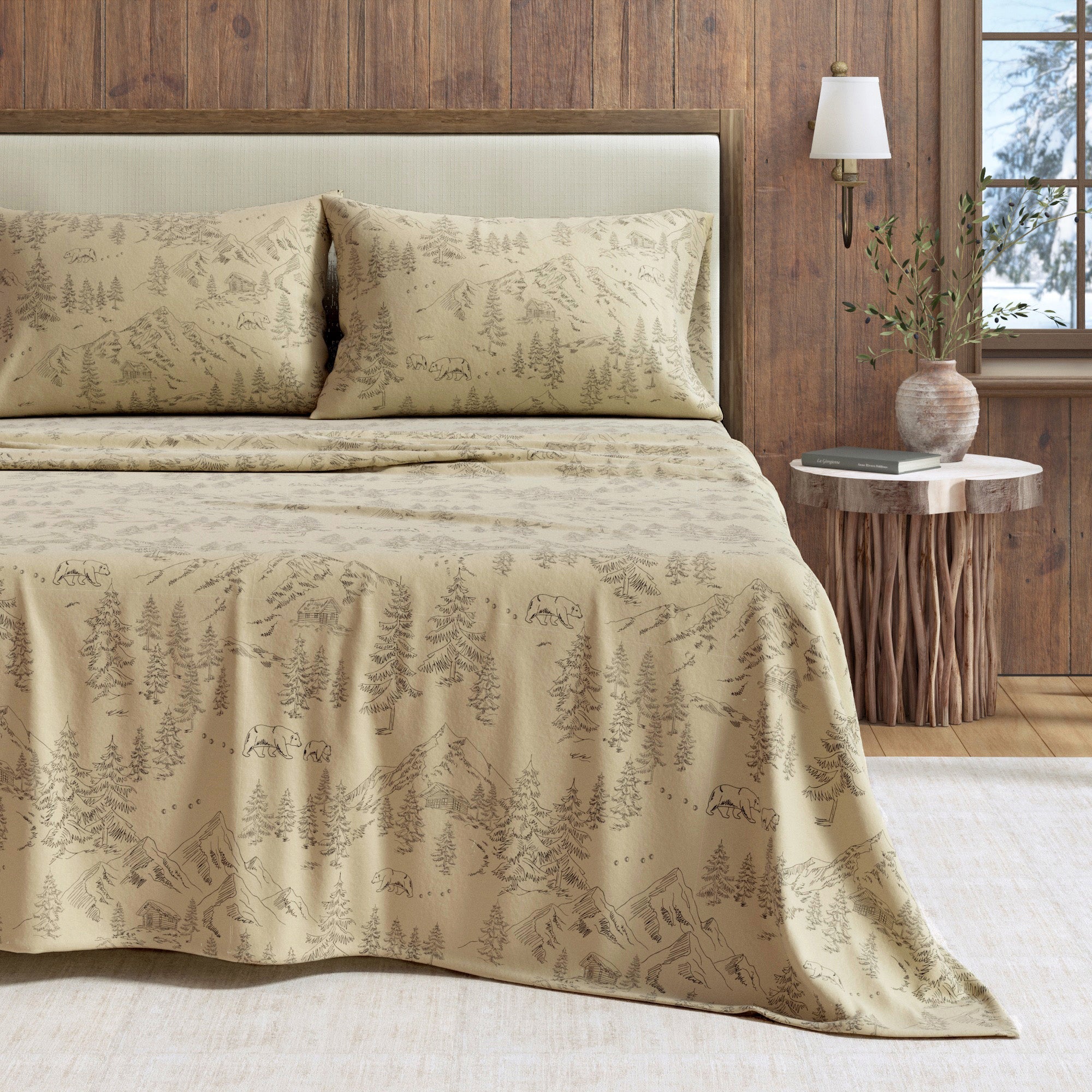 Turkish Cotton Flannel Sheet - Stratton Collection