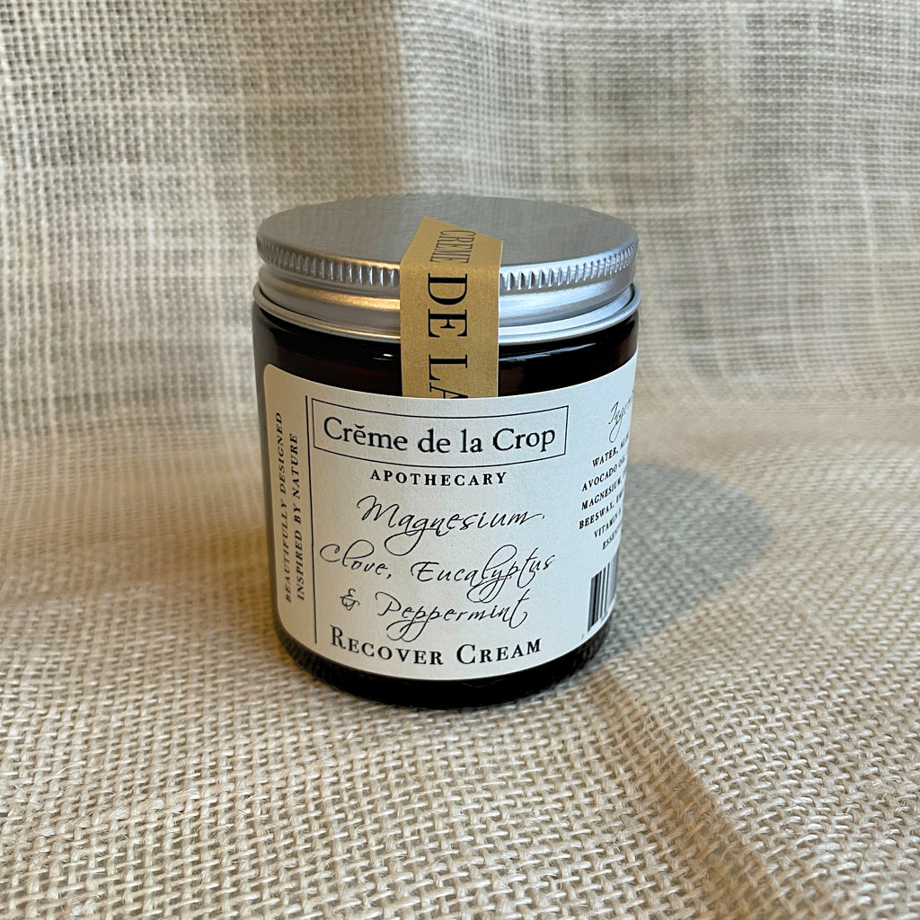 Creme de la Crop Recover Magnesium Skin Cream Peppermint Eucalyptus