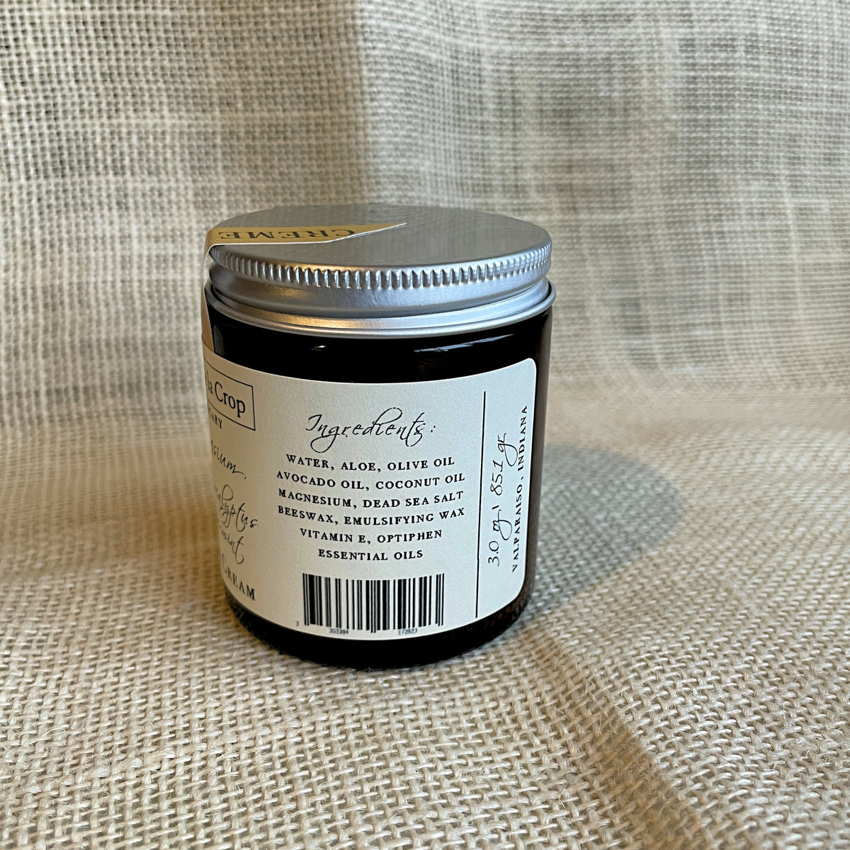 Creme de la Crop Recover Magnesium Skin Cream Peppermint Eucalyptus