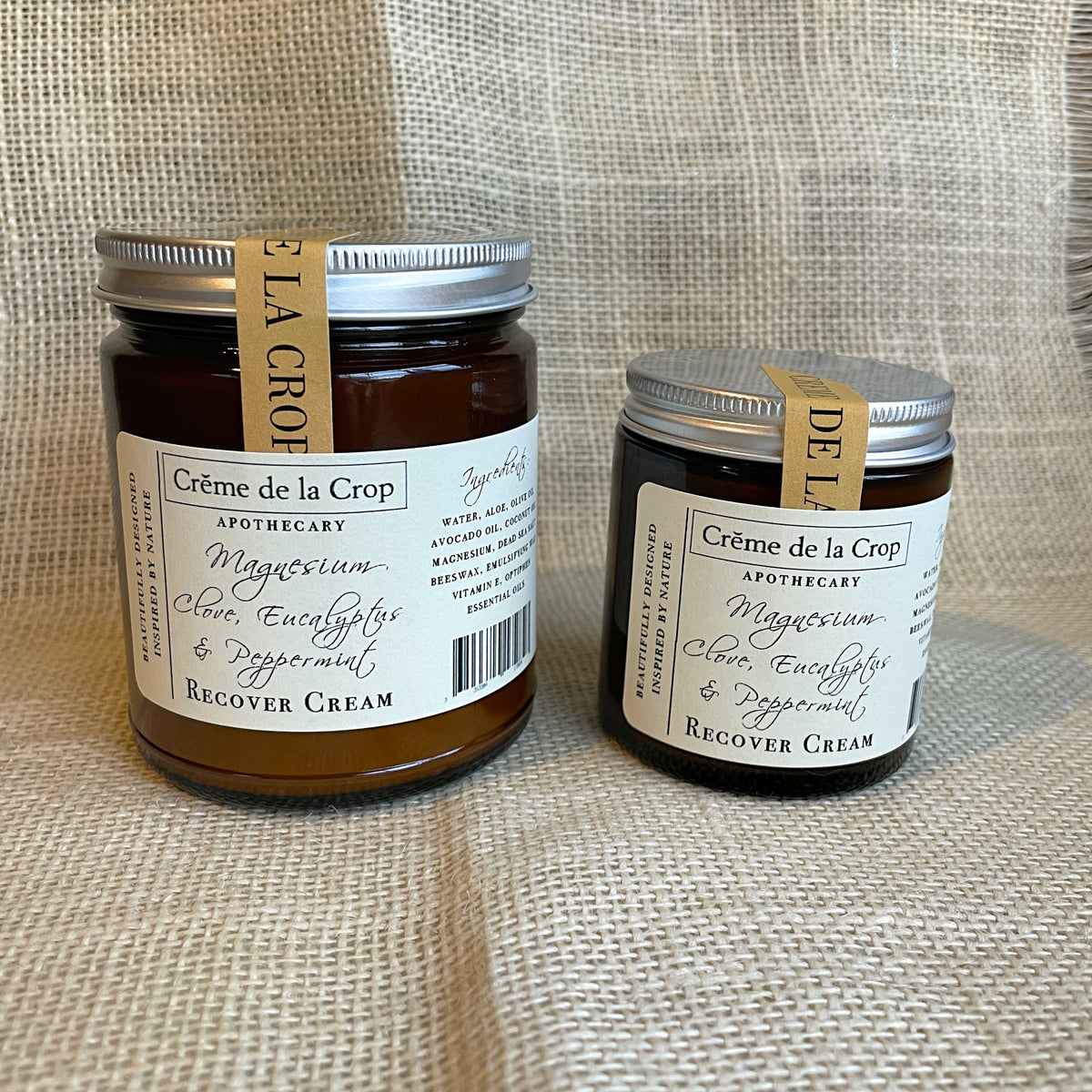 Creme de la Crop Recover Magnesium Skin Cream Peppermint Eucalyptus
