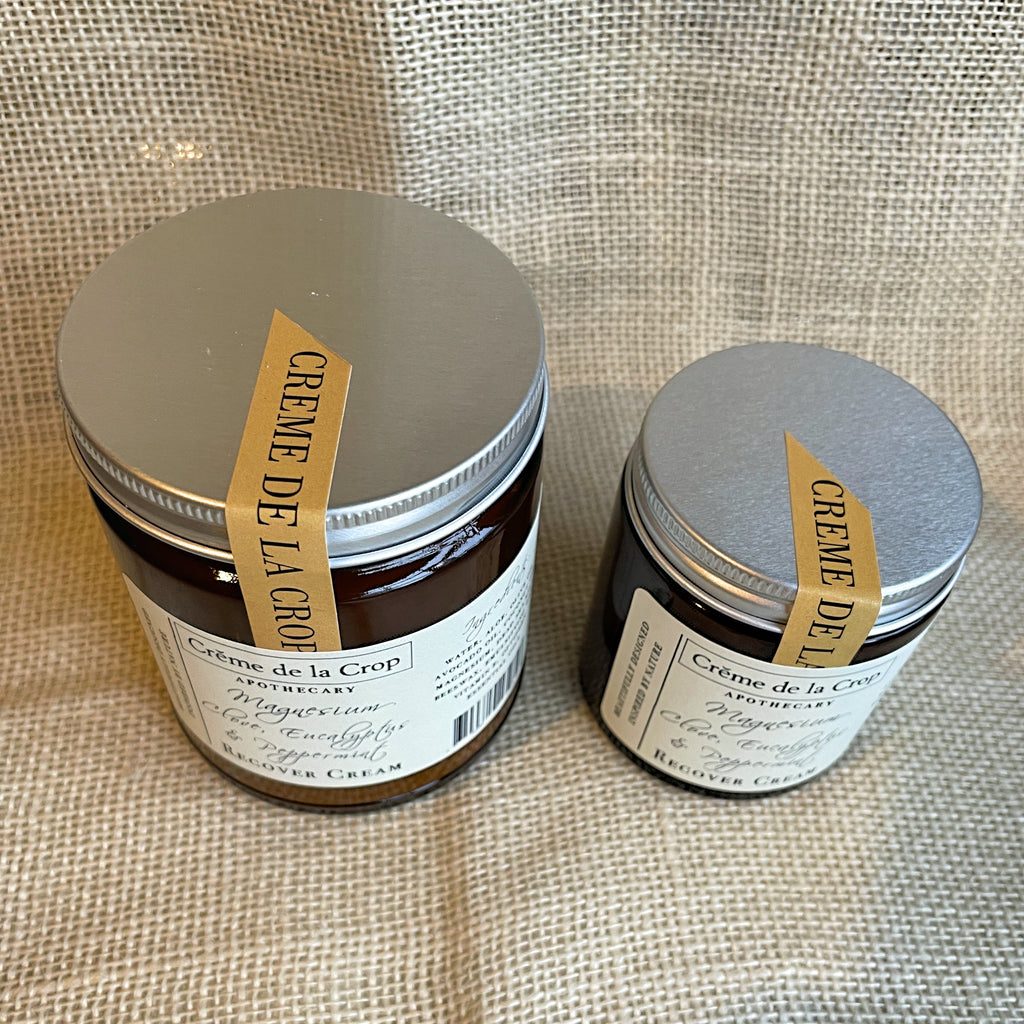 Creme de la Crop Recover Magnesium Skin Cream Peppermint Eucalyptus