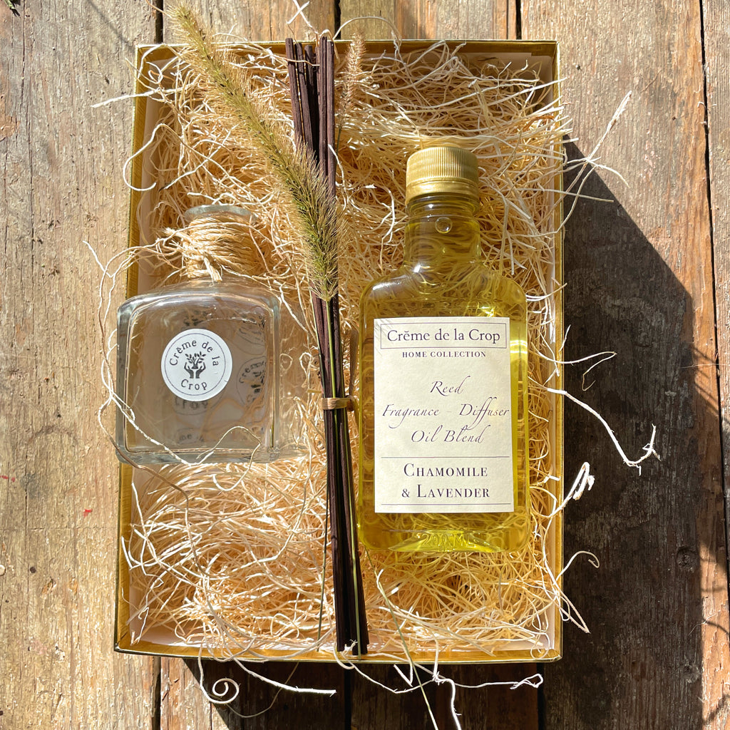 Creme de la Crop Chamomile Lavender Reed Diffuser Kit or Refill