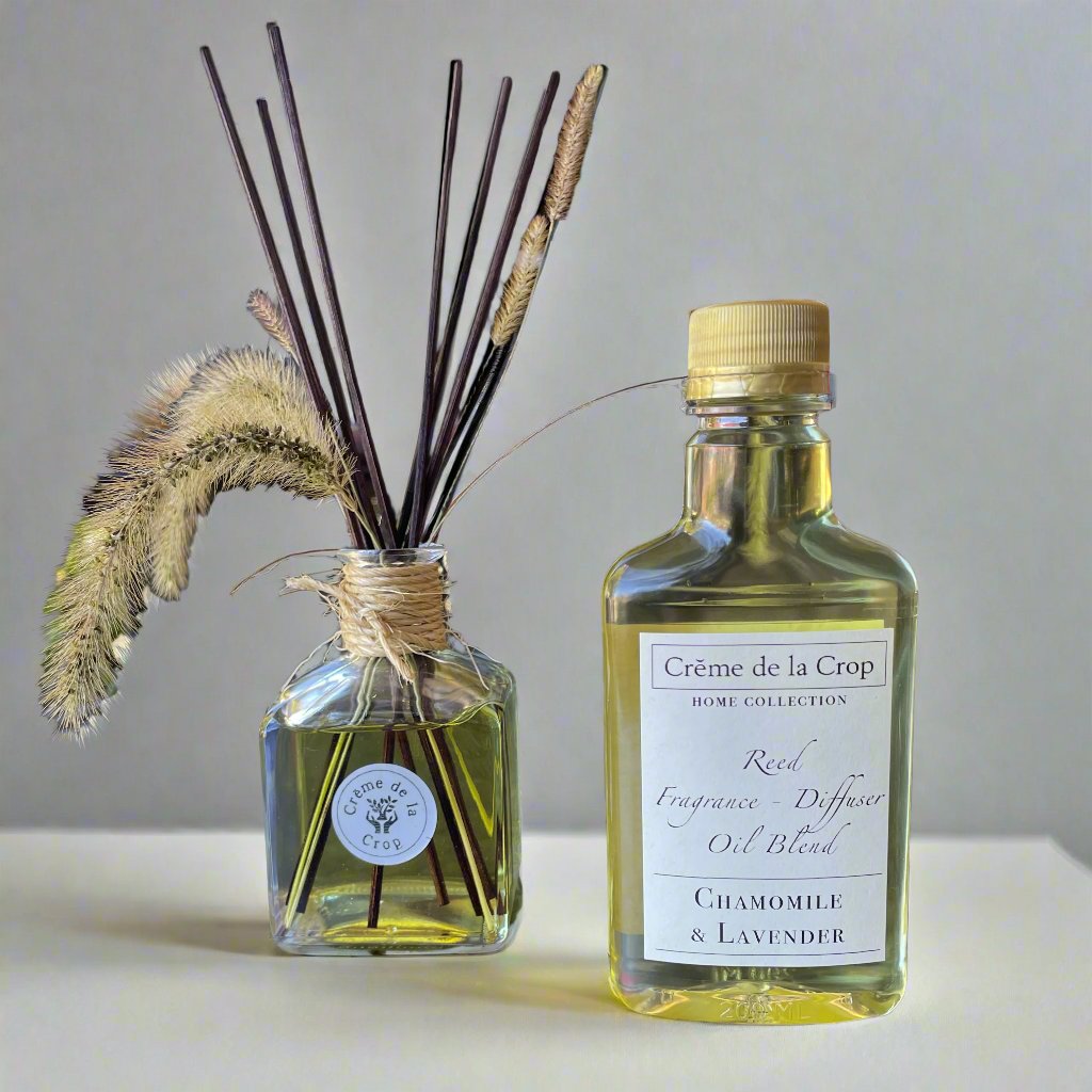 Creme de la Crop Chamomile Lavender Reed Diffuser Kit or Refill