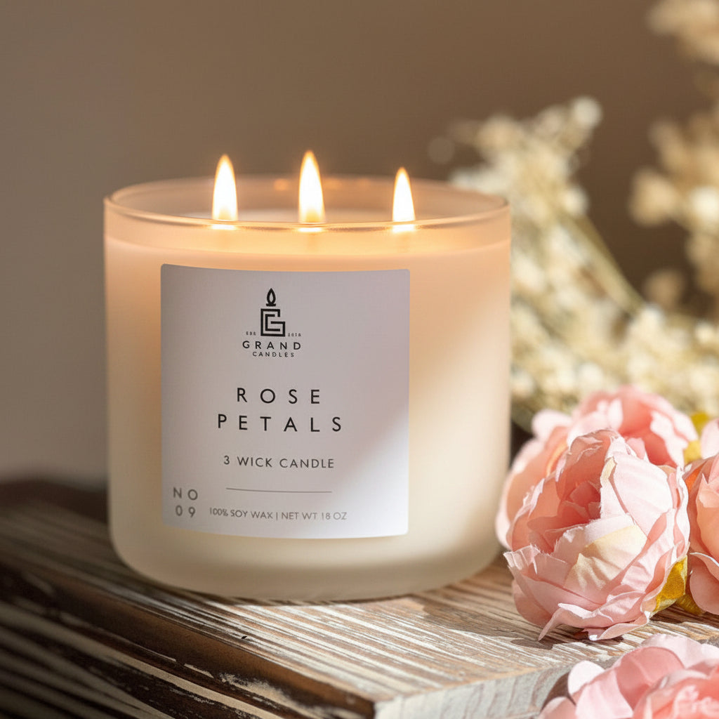 Rose Petals Candle