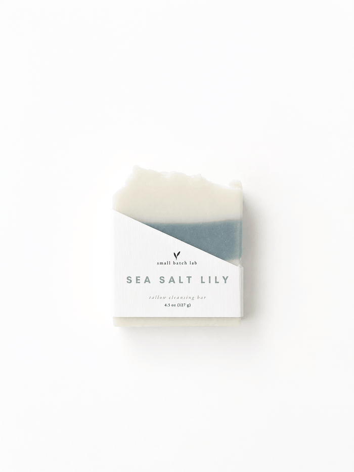 Sea Salt + Lily Tallow Soap