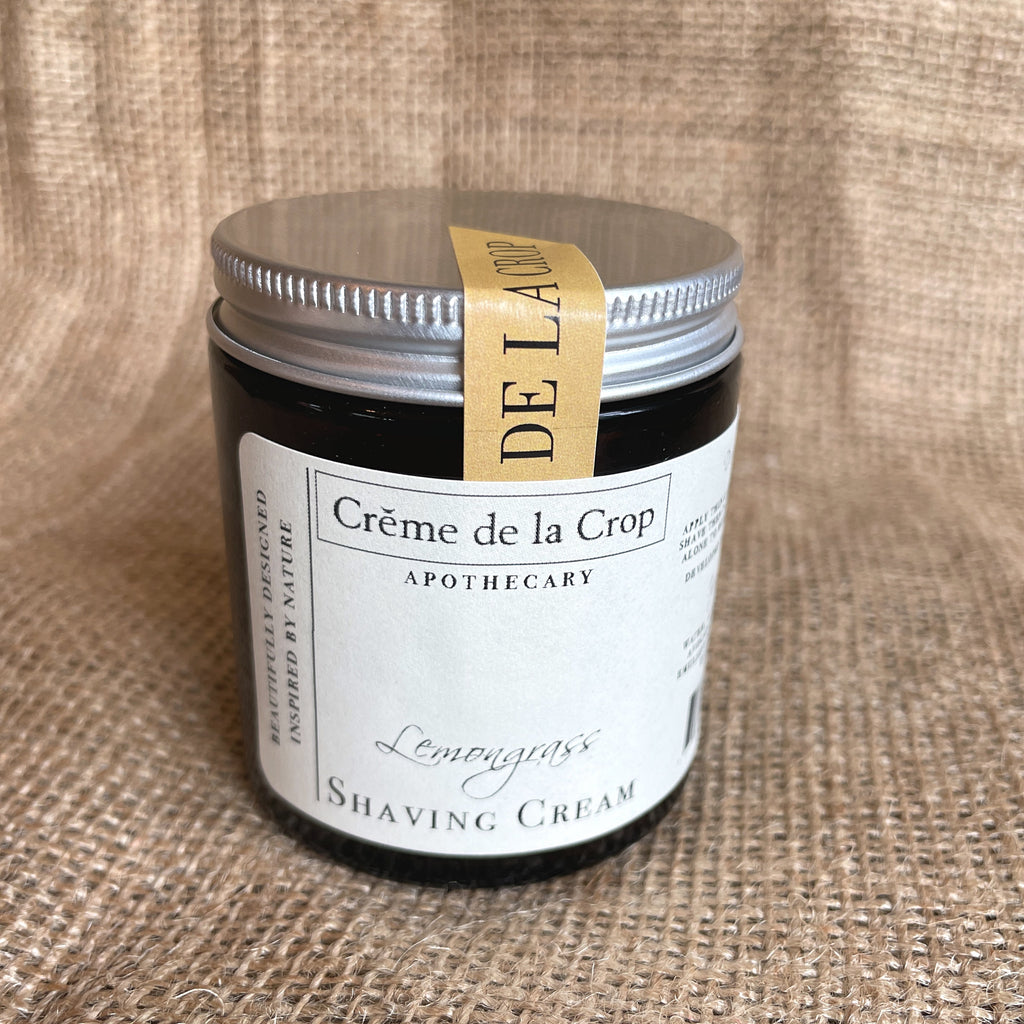 Creme de la Crop Lemongrass Moisturizing Shaving Cream Aloe