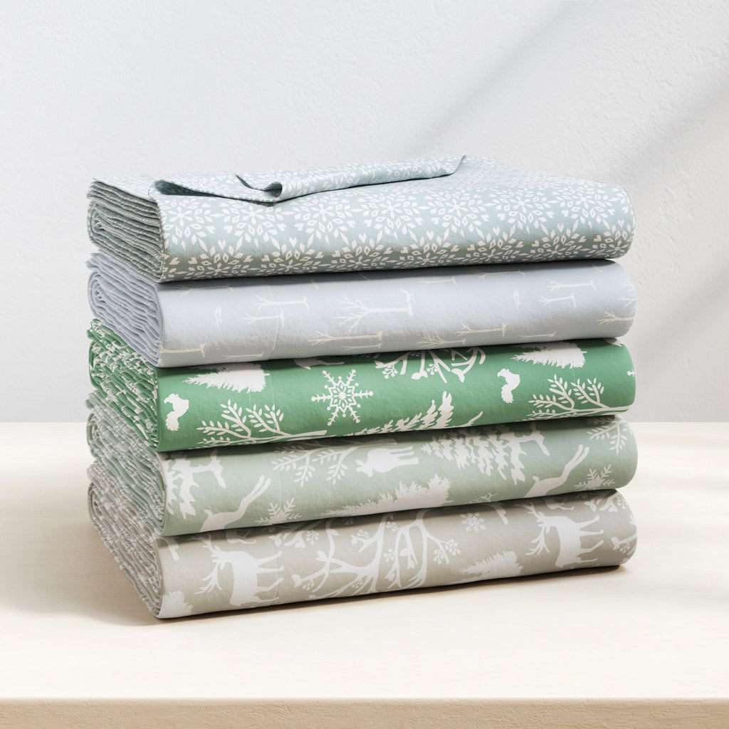 Turkish Cotton Flannel Sheet - Lakeview Collection
