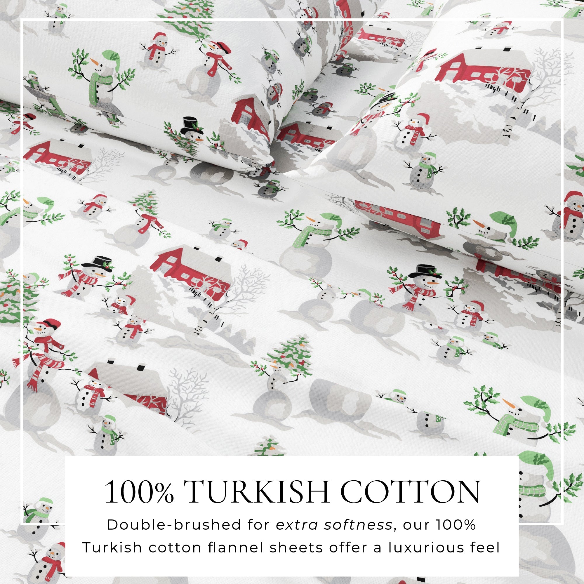 Turkish Cotton Flannel Sheet - Stratton Collection